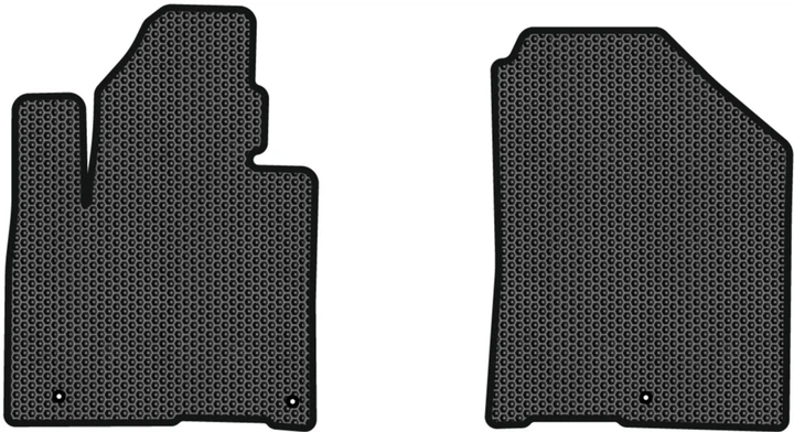 EVA килимки в салон авто передні EVAtech для Sorento (UM) 7 seats Kia 2014-2020 3 покоління SUV Korea (KI1355AV2LA3SBB) - Фото 1