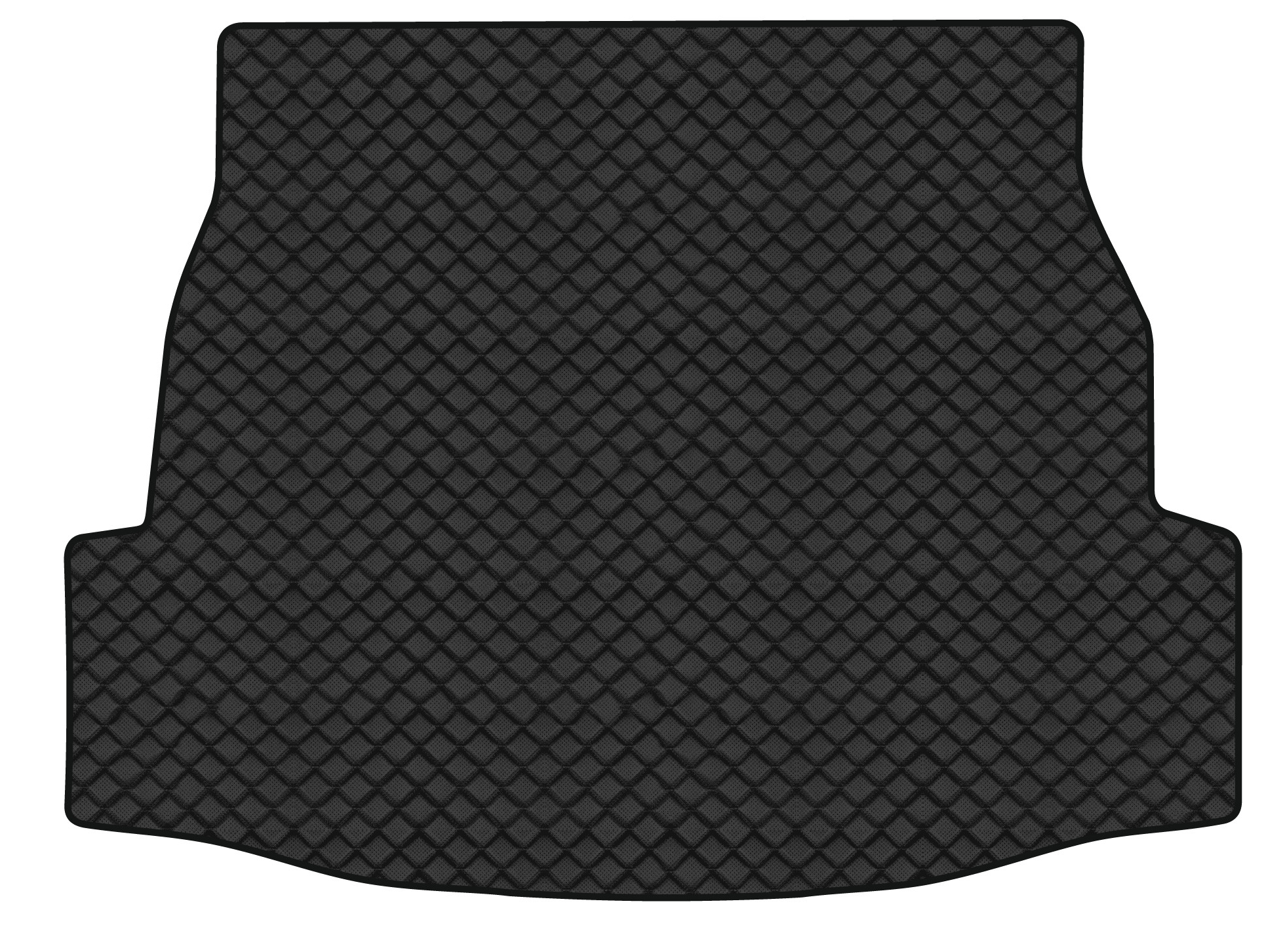 Килимок з екошкіри в багажник авто EVAtech ECO для RAV4 (XA50) Plug in Hybrid (PHEV) Toyota 2018 5 покоління SUV EU TY11432B1BBB - Фото 1