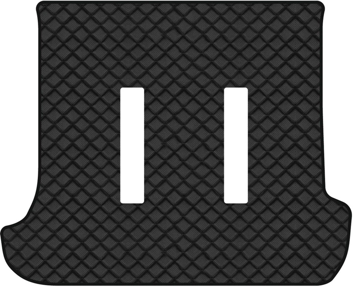 Килимок з екошкіри в багажник авто EVAtech ECO для Land Cruiser Prado (120) 7 seats (Electric seats) Toyota 2002-2009 3 покоління SUV EU TY3251B1BBB - Фото 1