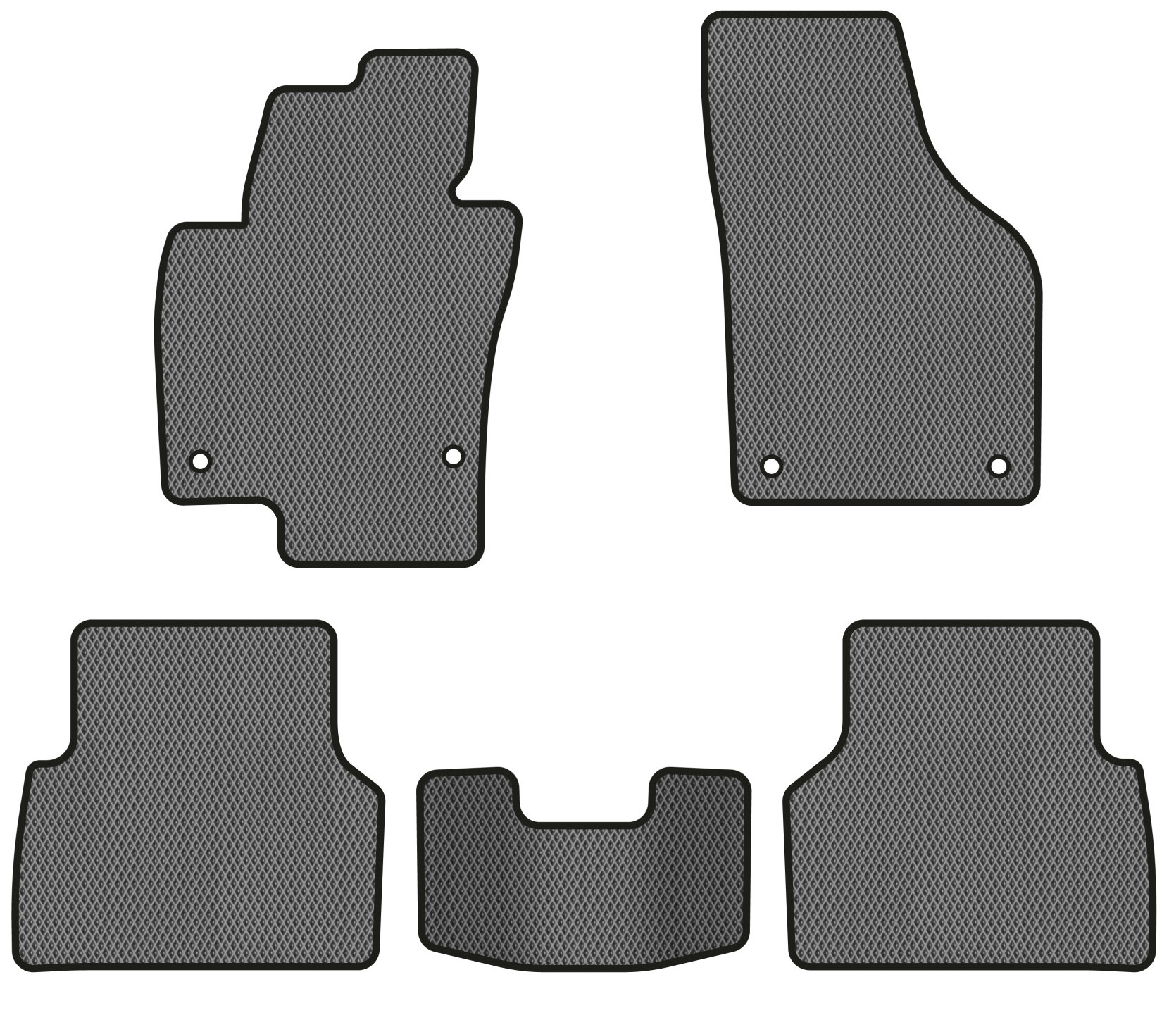 Купити EVA килимки в салон авто EVAtech для Tiguan (NF) MT Volkswagen 2007-2018 1 покоління SUV EU (VW32987CZ5AV4RGB) - Фото 1 EVA килимки в салон авто EVAtech для Tiguan (NF) MT Volkswagen 2007-2018 1 покоління SUV EU (VW32987CZ5AV4RGB) - Фото 1