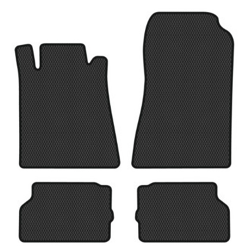 EVA килимки в салон авто EVAtech для S-Class (W140) (C140) Mercedes-Benz 1991-1998 3 покоління Coupe EU (MB11724P4RBB) - Фото 1