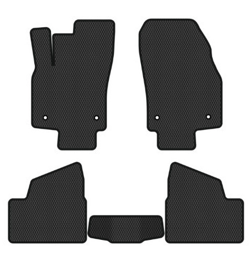 EVA килимки в салон авто EVAtech для Astra (H) MT 3-doors Opel 2004-2014 3 покоління Htb EU (OL33755CV5AV4RBB) - Фото 1