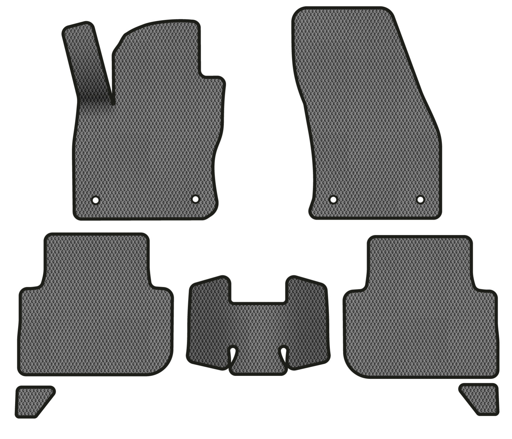 Купити EVA килимки в салон авто EVAtech для Tiguan (Mk 2) Restyling Volkswagen 2020 2 покоління SUV EU (VW41380CR7AV4RGB) - Фото 1 EVA килимки в салон авто EVAtech для Tiguan (Mk 2) Restyling Volkswagen 2020 2 покоління SUV EU (VW41380CR7AV4RGB) - Фото 1