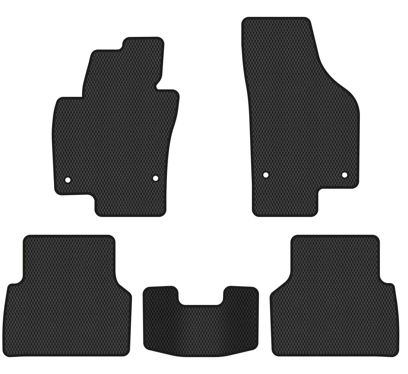 Купити EVA килимки в салон авто EVAtech для Tiguan (NF) MT Volkswagen 2007-2018 1 покоління SUV EU (VW32987CM5AV4RBB) - Фото 1 EVA килимки в салон авто EVAtech для Tiguan (NF) MT Volkswagen 2007-2018 1 покоління SUV EU (VW32987CM5AV4RBB) - Фото 1