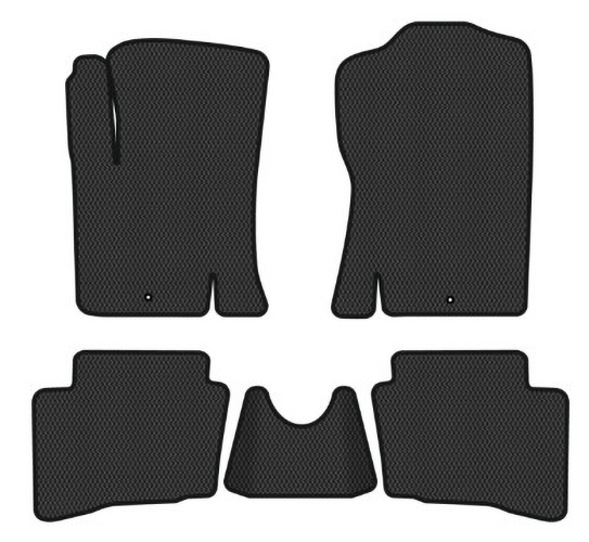 EVA килимки в салон авто EVAtech для i20 (PB) 5-doors (2 clips) Hyundai 2008-2014 1 покоління Htb EU HY32568C5LA2RBB - Фото 1