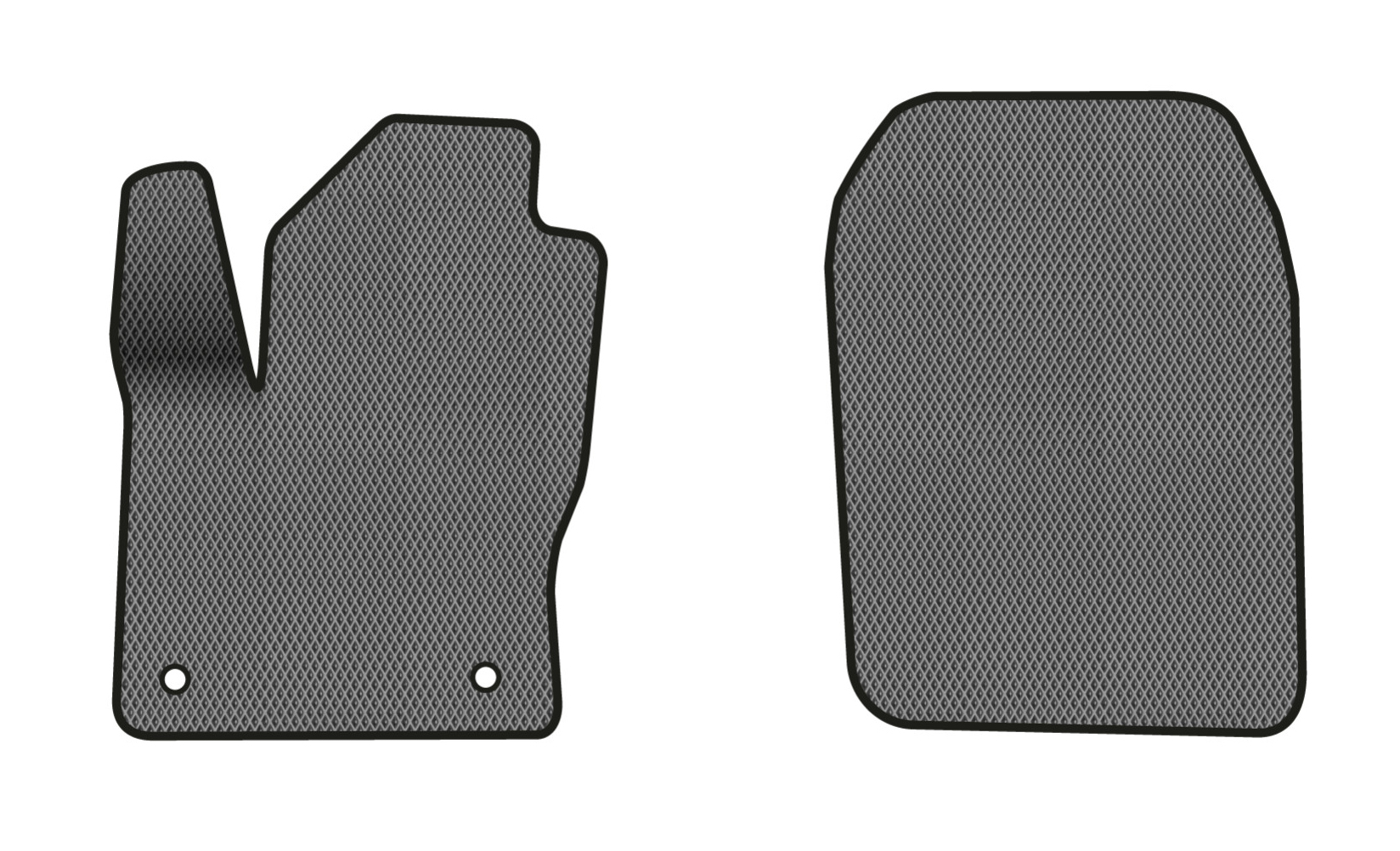 EVA коврики в салон авто передние EVAtech для Focus (C346) Ford 2011-2018 3 поколение Combi USA FD1598A2FC2RGB - Фото 1