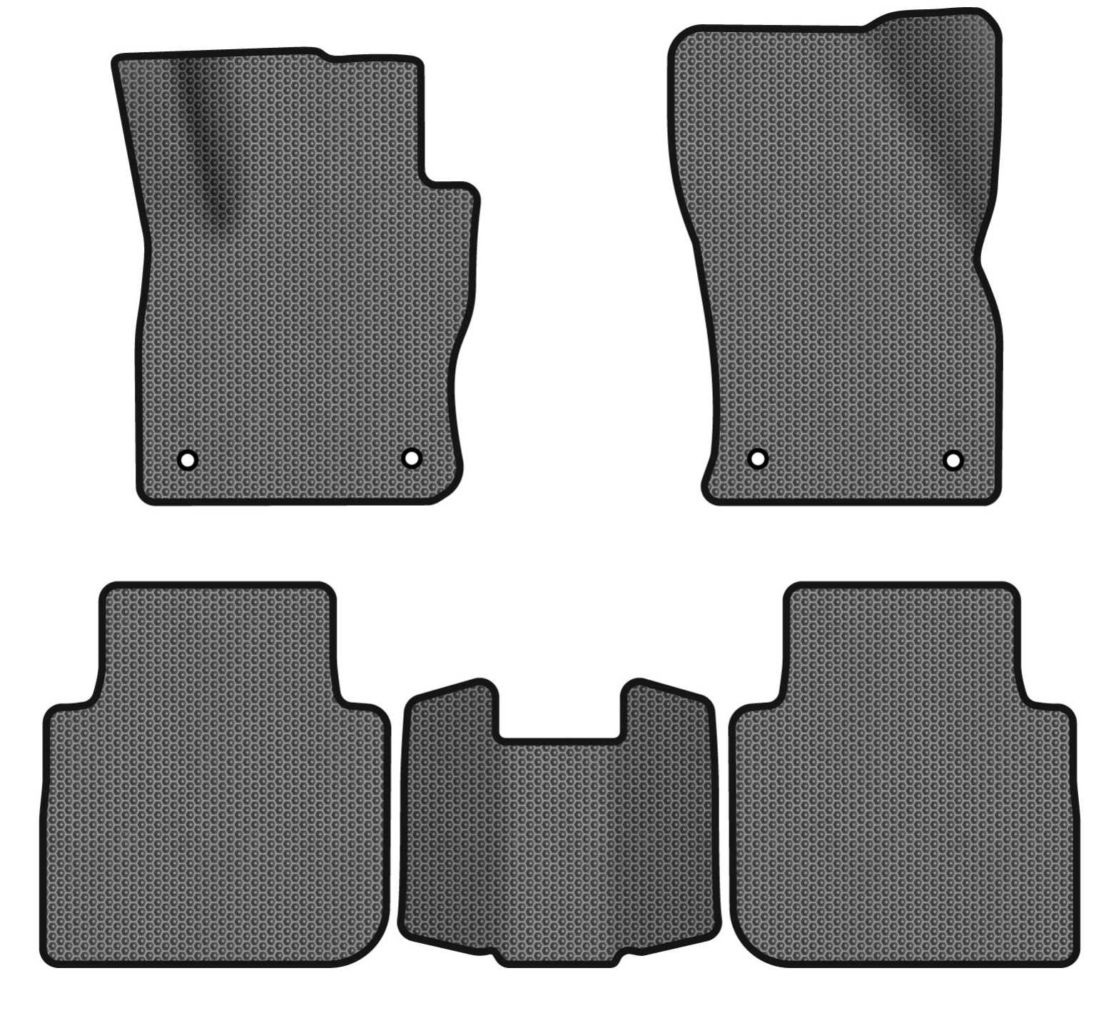 EVA коврики в салон авто EVAtech для Tiguan Allspace 5 seats Volkswagen 2016-2020 1 поколение SUV USA (VW13965CO5AV4SGB) - Фото 1