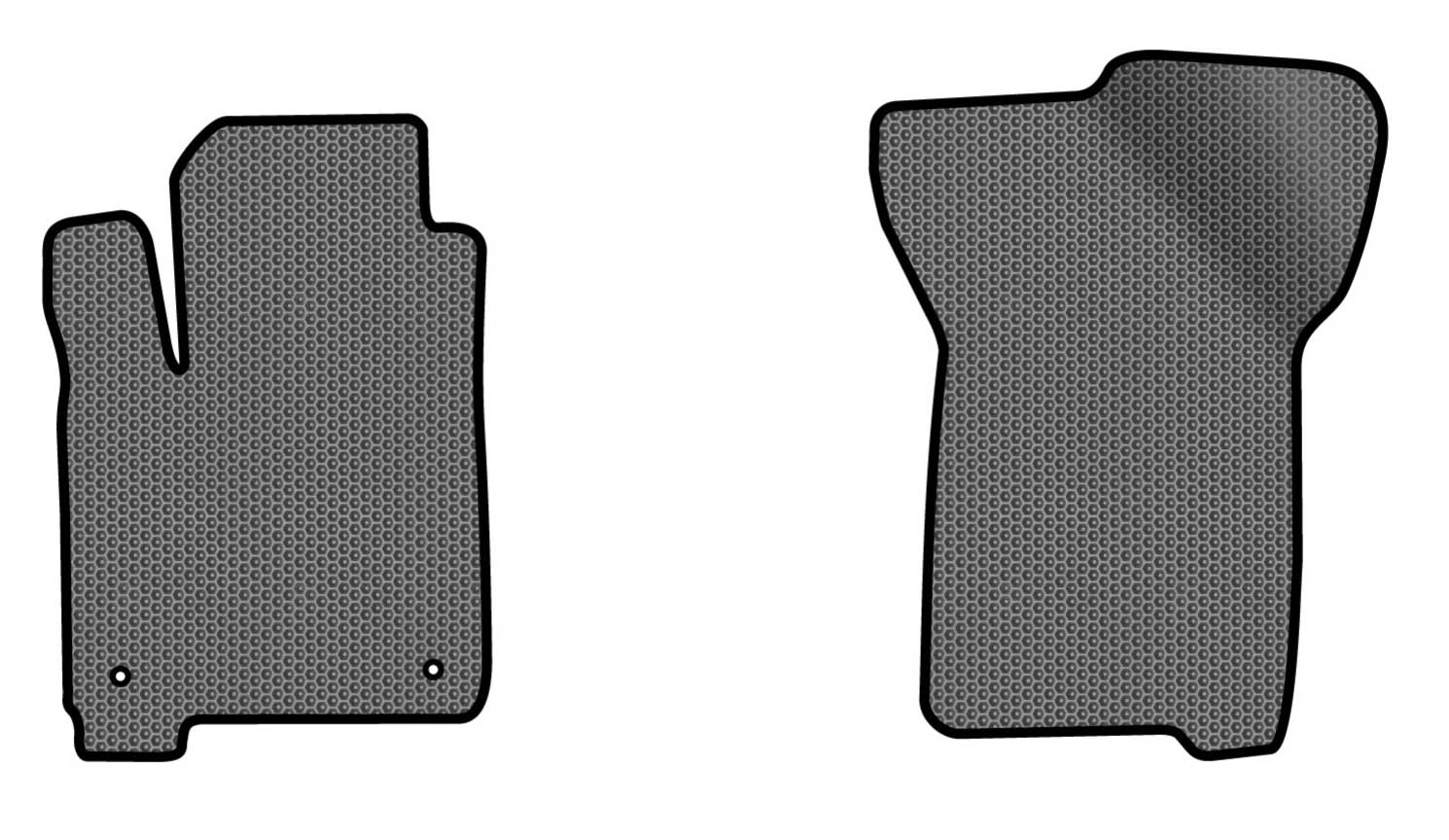 EVA килимки в салон авто передні EVAtech для Journey (2 clips) 6 seats Dodge 2007-2020 1 покоління SUV EU DE13399A2LA2SGB - Фото 1