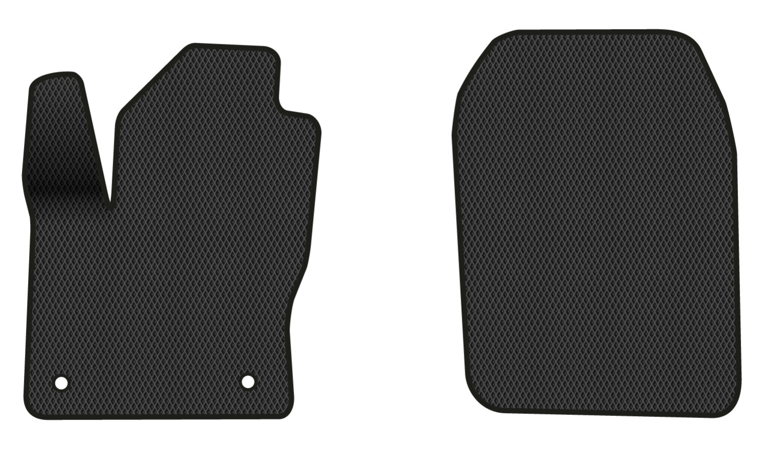 EVA коврики в салон авто передние EVAtech для Focus (C346) Ford 2011-2018 3 поколение Combi USA FD1598A2FC2RBB - Фото 1