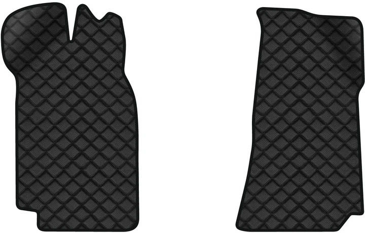 Килимки з екошкіри в салон авто передні EVAtech ECO для 2107 ВАЗ 1982-2011 1 покоління Sedan EU VA12382A2BBB - Фото 1