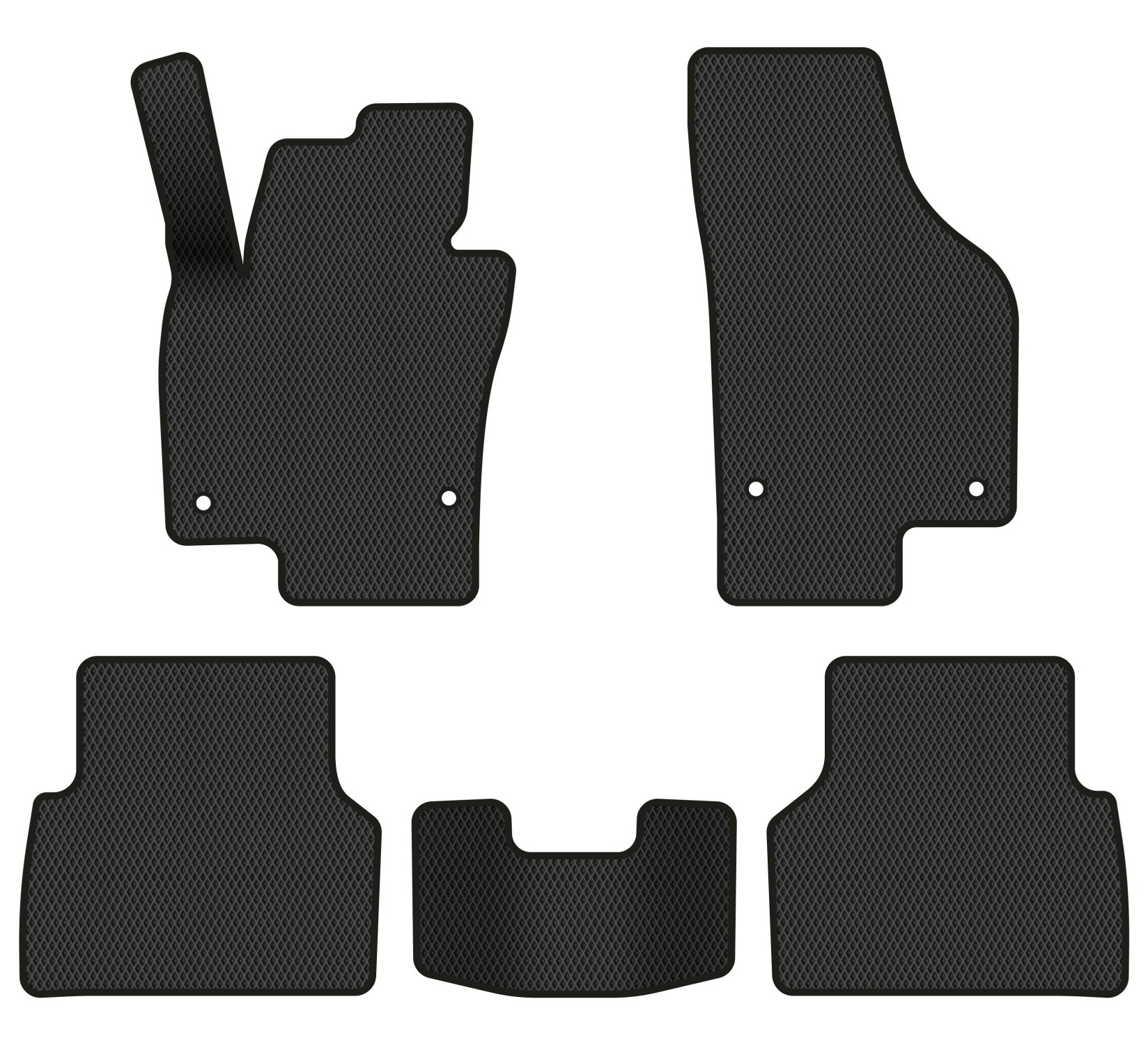 Купити EVA килимки в салон авто EVAtech для Tiguan (NF) MT Volkswagen 2007-2018 1 покоління SUV EU (VW32987CL5AV4RBB) - Фото 1 EVA килимки в салон авто EVAtech для Tiguan (NF) MT Volkswagen 2007-2018 1 покоління SUV EU (VW32987CL5AV4RBB) - Фото 1