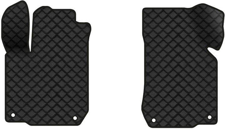 Килимки з екошкіри в салон авто передні EVAtech ECO для Golf (IV) 3-doors Volkswagen 1997-2006 4 покоління Htb EU VW2745A2AV4BBB - Фото 1