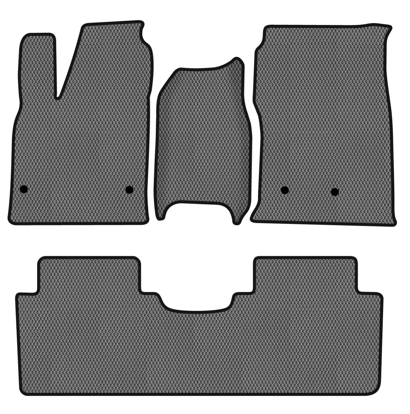 EVA килимки в салон авто EVAtech для Ariya (FE0) Nissan 2022 1 покоління SUV EU (NS44524Z4RN2RGB) - Фото 1