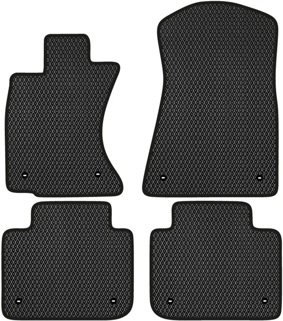 EVA коврики в салон авто EVAtech для GS (L10) AWD Lexus 2011-2020 4 поколение Sedan EU LS23550PB4TL8RBB - Фото 1