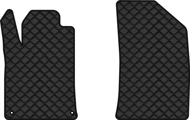 Коврики из экокожи в салон авто передние EVAtech ECO для 508 Peugeot 2010-2018 1 поколение Combi EU PT3705AV2CP2BBB - Фото 1