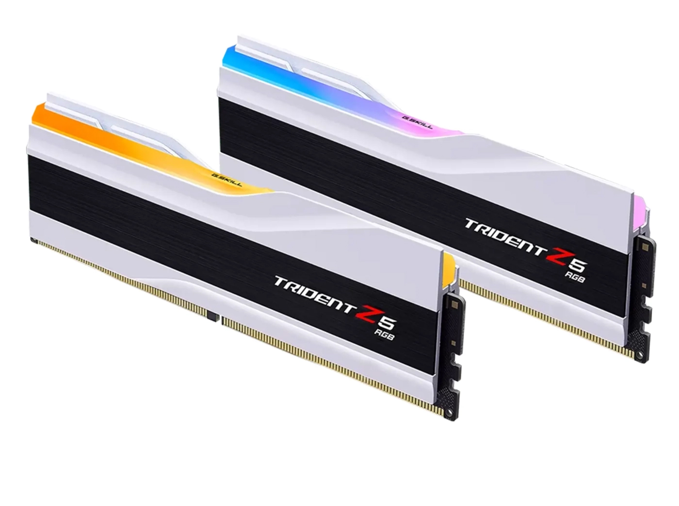 Память DDR G.Skill Trident Z5 RGB White DDR5-6000 32GB (F5-6000J3238F16GX2-TZ5RW) - Фото 1