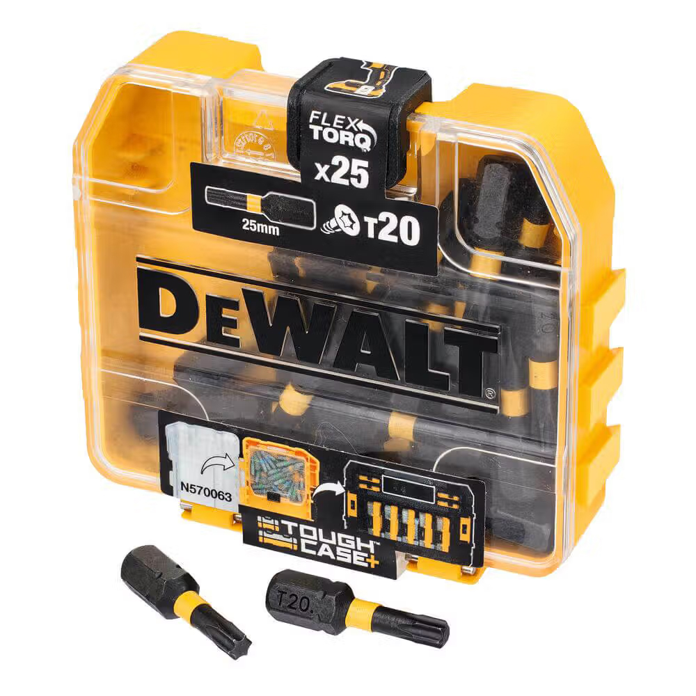Набор бит для отвертки DeWALT EXTREME FLEXTORQ 25 шт. (DT70557T) - Фото 1