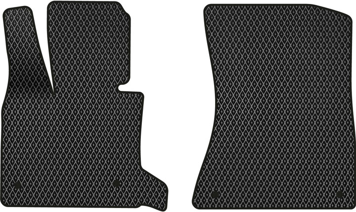 EVA коврики в салон авто передние EVAtech для X5 (E70) (open threshold) BMW 2006-2013 2 поколение SUV USA (BM33438A2BW4RBB) - Фото 1