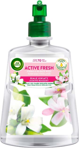 Сменный балон к освежителю воздуха Air Wick Jasmine Bouquet 228 мл - Фото 1