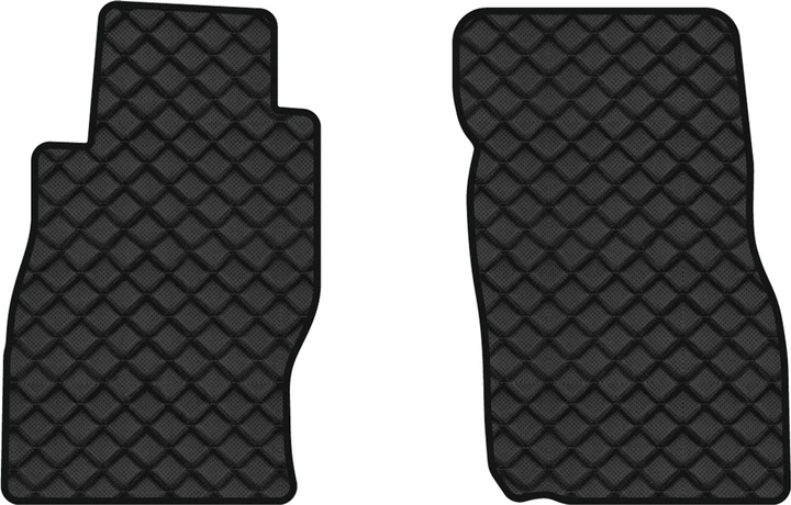 Коврики из экокожи в салон авто передние EVAtech ECO для Patrol (Y61) 5 seats 5-doors Nissan 1998-2010 5 поколение SUV EU NS3807AB2BBB - Фото 1