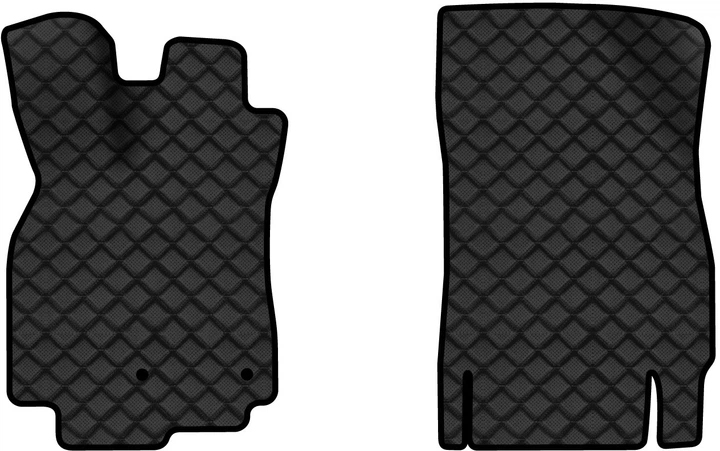 Коврики из экокожи в салон авто передние EVAtech для Megane (III) BOSE 5-doors MT Renault 2008-2016 3 поколение Htb EU RT33095ADV2RN2BBLB - Фото 1