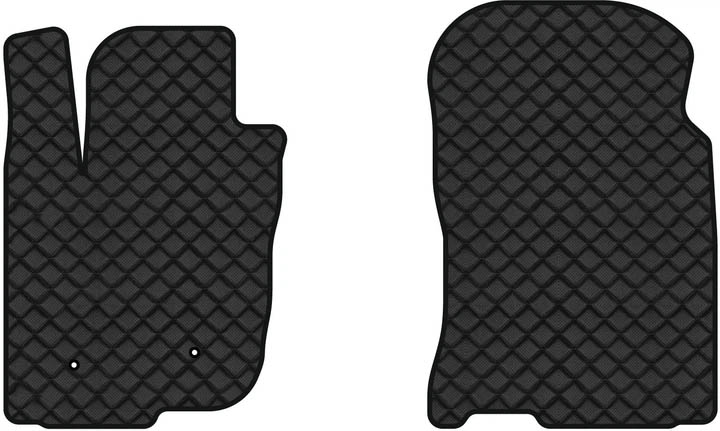 Коврики из экокожи в салон авто передние EVAtech для RAV4 (CA30W) Toyota 2005-2010 3 поколение SUV EU TY3254A2LA2BBLB - Фото 1