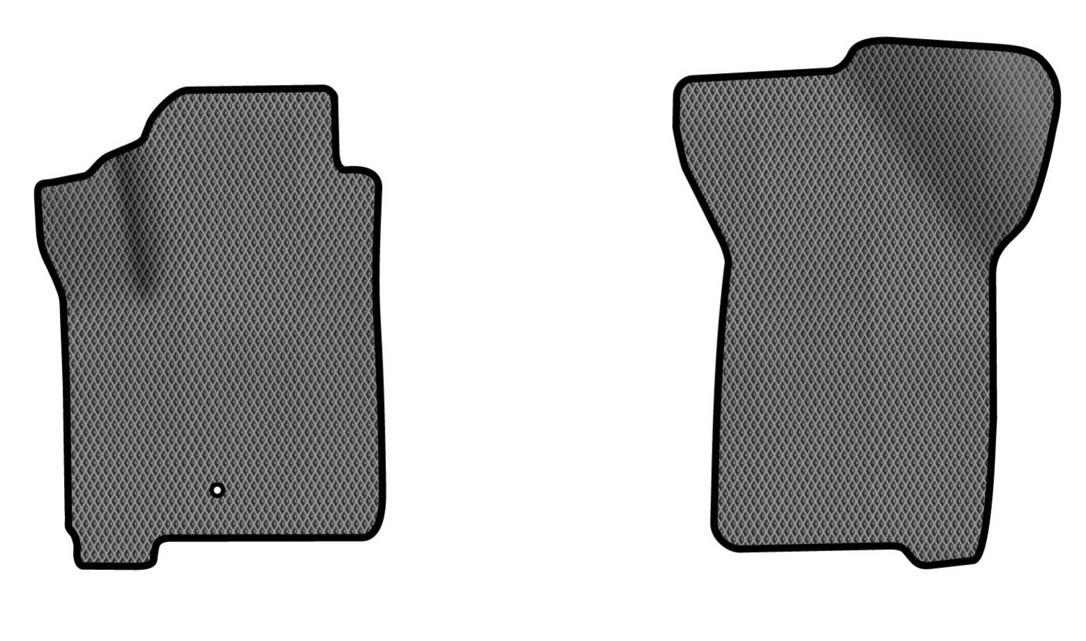 EVA килимки в салон авто передні EVAtech для Journey (1 clips) 6 seats Dodge 2007-2020 1 покоління SUV EU DE13400AD2LA1RGB - Фото 1