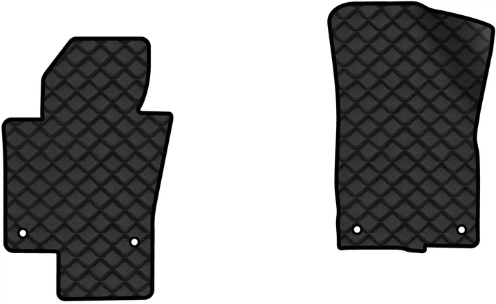 Коврики из экокожи в салон авто передние EVAtech ECO для Passat (B6) (with armrest) Volkswagen 2005-2010 6 поколение Combi EU VW31276AW2TL4BBB - Фото 1