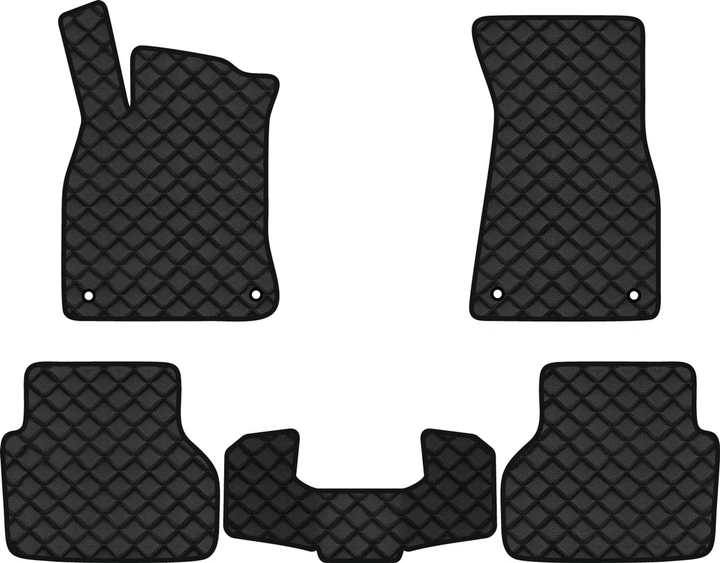 Килимки з екошкіри в салон авто EVAtech ECO для A6 (C8) Hybrid Audi 2018 5 покоління Sedan EU AU44463C5AV4BBB - Фото 1