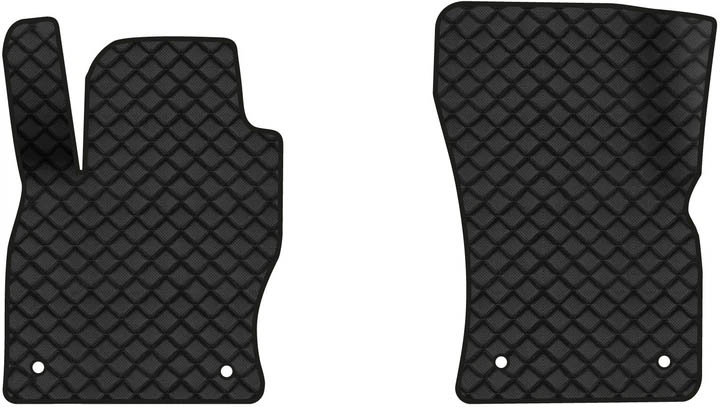 Килимки з екошкіри в салон авто передні EVAtech ECO для Golf (VII) Volkswagen 2012-2020 7 покоління Htb EU VW1884AM2AV4BBB - Фото 1