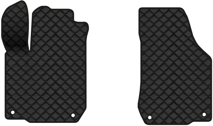 Килимки з екошкіри в салон авто передні EVAtech ECO для Golf (IV) 3-doors Volkswagen 1997-2006 4 покоління Htb EU VW2745AV2AV4BBB - Фото 1