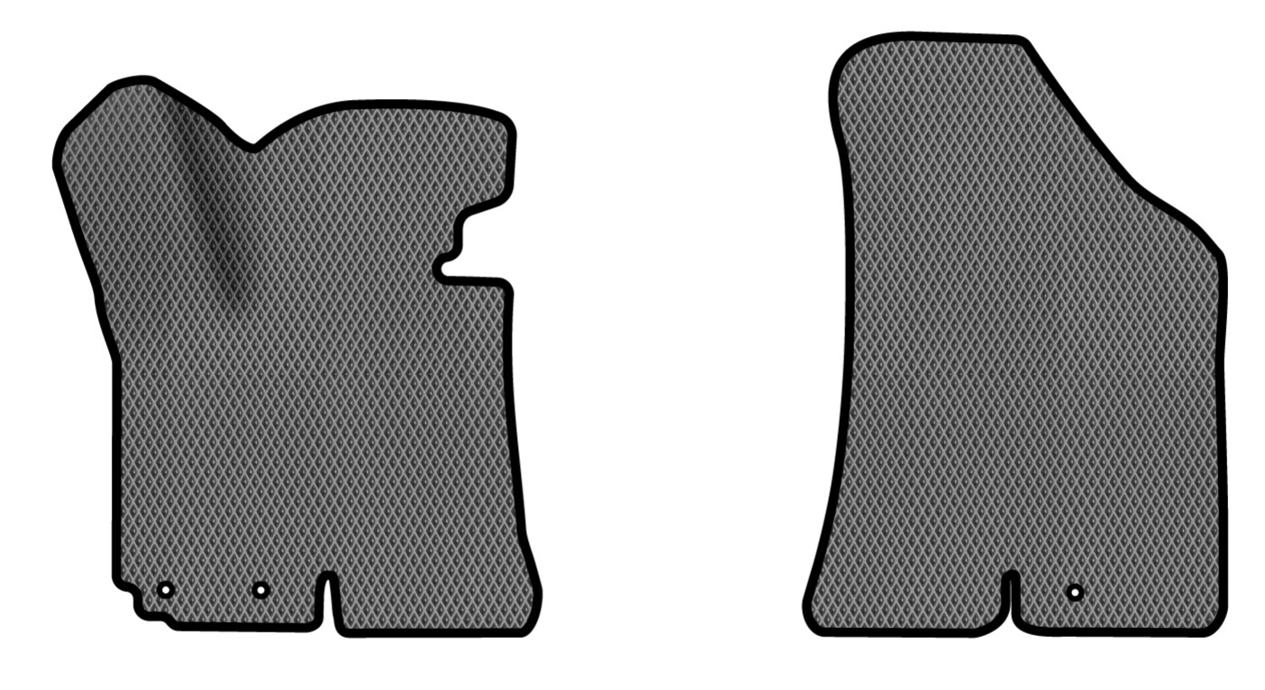 EVA коврики в салон авто передние EVAtech для Sportage (SL) Kia 2010-2015 3 поколение SUV EU (KI1323AE2LA3RGB) - Фото 1