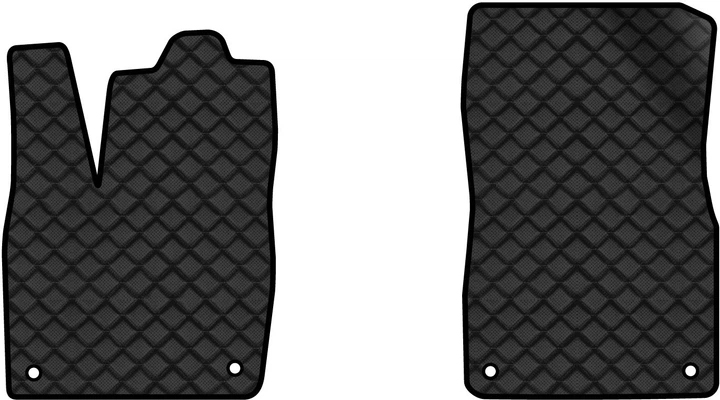 Килимки з екошкіри в салон авто передні EVAtech ECO для ID.6 Crozz 6 seats Volkswagen 2021 1 покоління SUV China VW41910A2AV4BBB - Фото 1