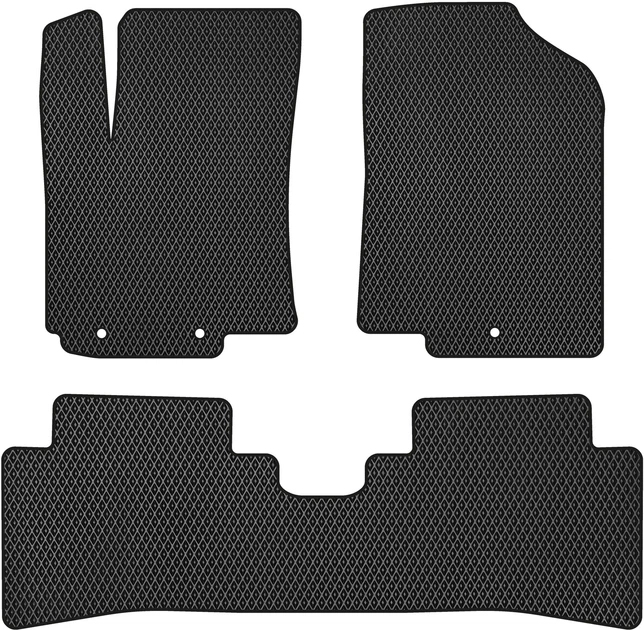 EVA коврики в салон авто EVAtech для Solaris (RBr) Hyundai 2010-2017 1 поколение Sedan EU HY33197ZV3LA3RBB - Фото 1