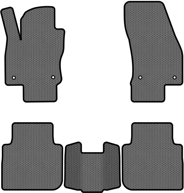 EVA килимки в салон авто EVAtech для Tiguan Allspace 7 seats Volkswagen 2016-2020 1 покоління SUV USA (VW1727CL5AV4SGB) - Фото 1
