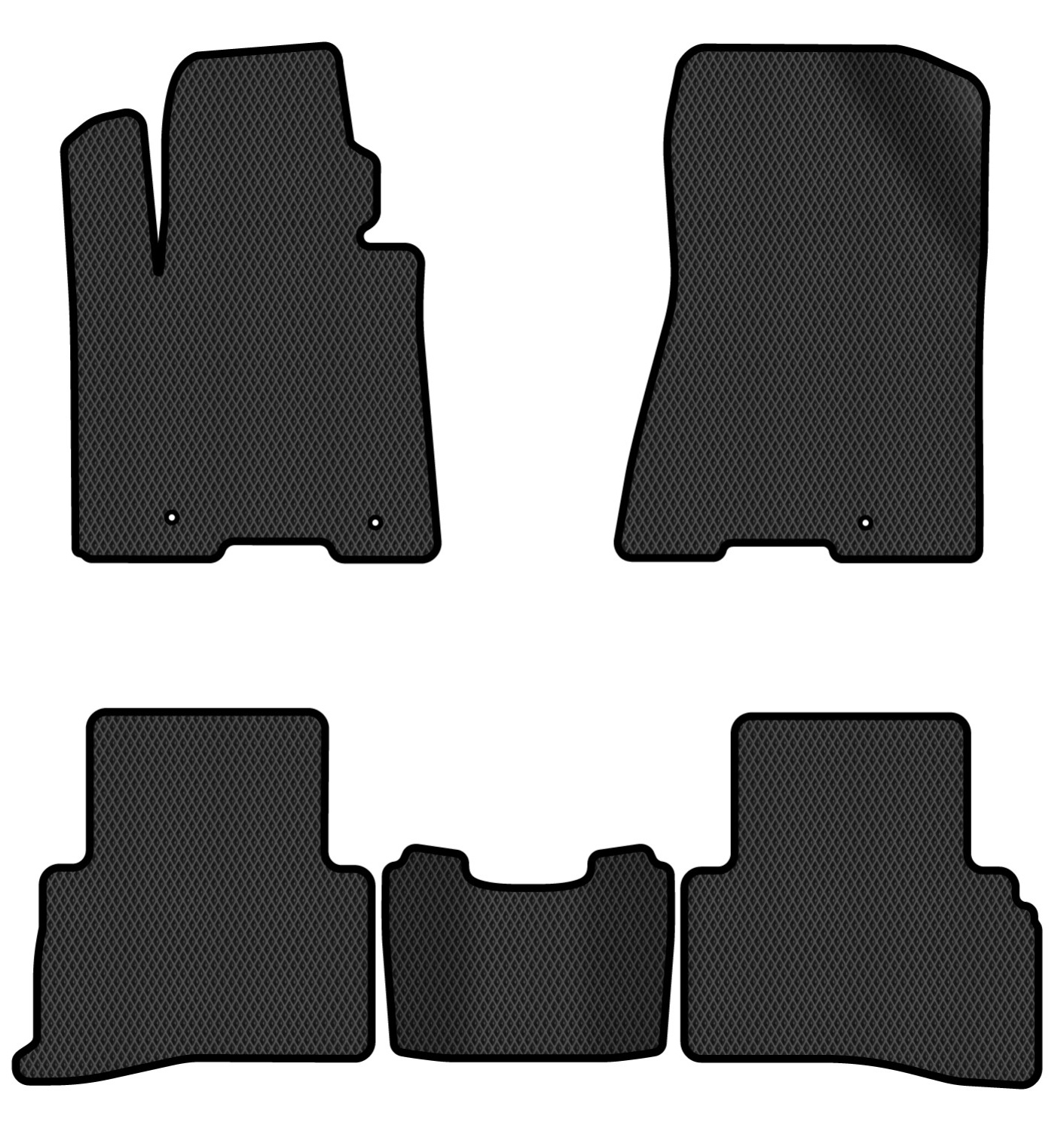 EVA килимки в салон авто EVAtech для Sportage (QL) Kia 2016-2021 4 покоління SUV EU (KI1358C5LA3RBB) - Фото 1