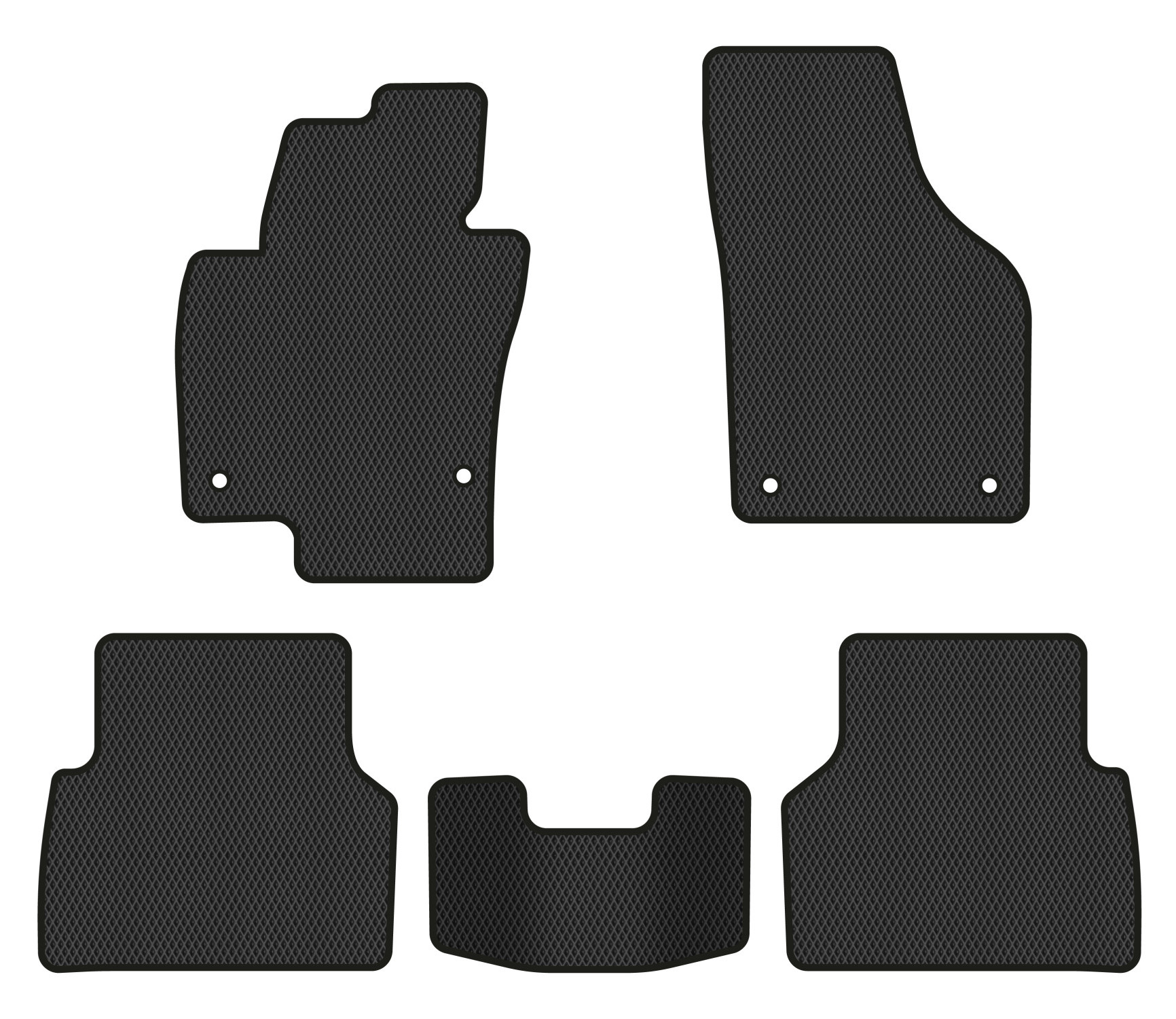 Купити EVA килимки в салон авто EVAtech для Tiguan (NF) MT Volkswagen 2007-2018 1 покоління SUV EU (VW32987CZ5AV4RBB) - Фото 1 EVA килимки в салон авто EVAtech для Tiguan (NF) MT Volkswagen 2007-2018 1 покоління SUV EU (VW32987CZ5AV4RBB) - Фото 1