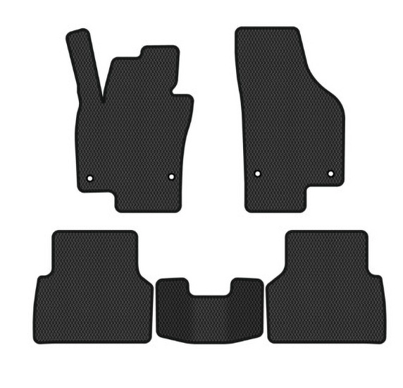 EVA коврики в салон авто EVAtech для Tiguan (NF) MT Volkswagen 2007-2018 1 поколение SUV USA (VW33942CL5AV4RBB) - Фото 1