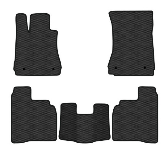 EVA килимки в салон авто EVAtech для S-Class (W221) Long Mercedes-Benz 2005-2012 5 покоління Sedan EU (MB11252C5MS4RBB) - Фото 1