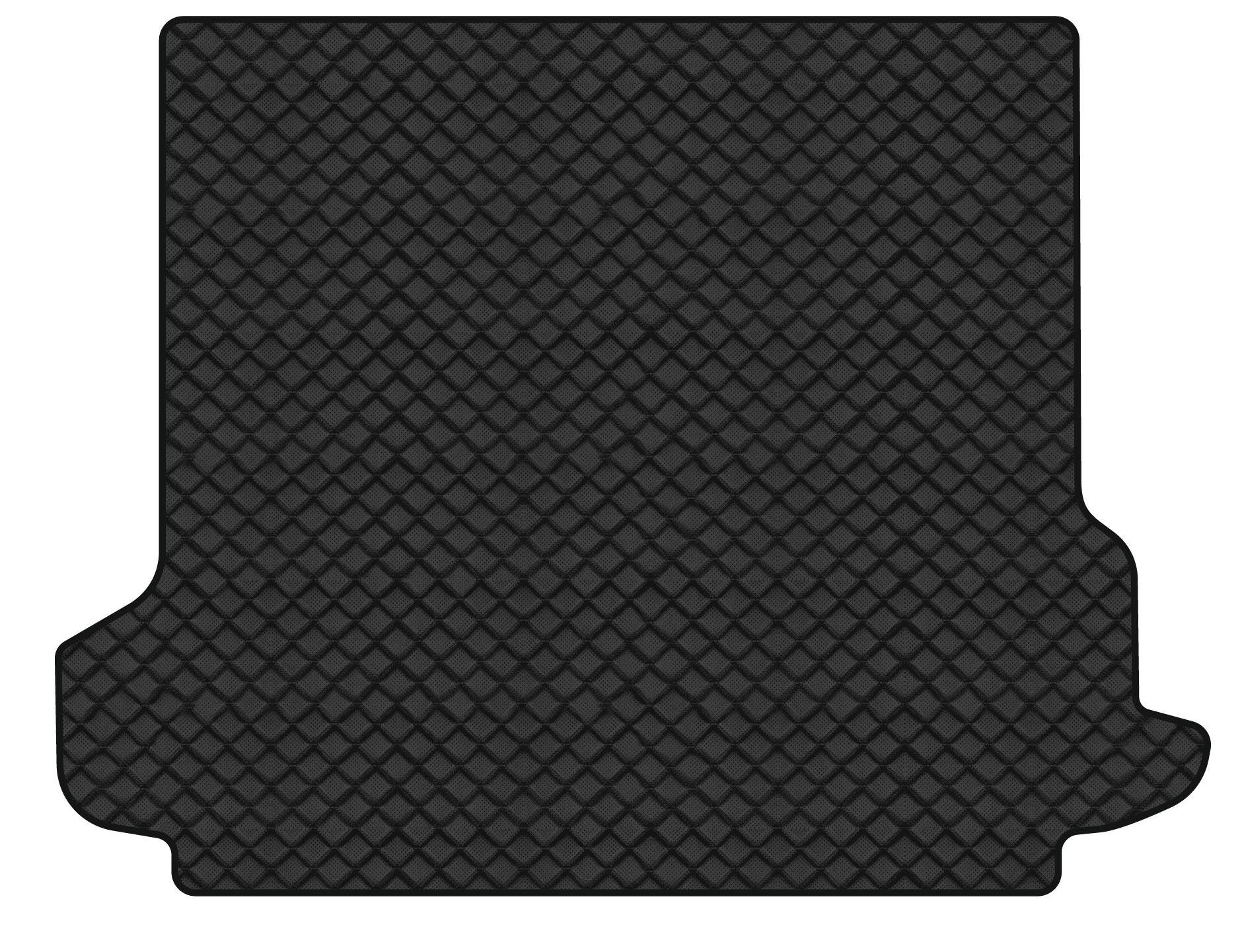 Килимок з екошкіри в багажник авто EVAtech ECO для Land Cruiser Prado (150) 5 seats Restyling Toyota 2013-2023 4 покоління SUV EU TY11532B1BBB - Фото 1