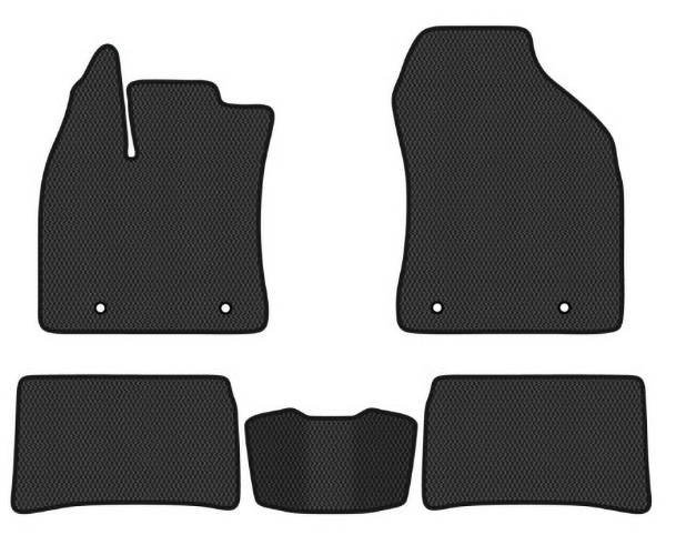 EVA килимки в салон авто EVAtech для CT 200h Lexus 2011-2018 1 покоління Htb USA LS21997CV5TL4RBB - Фото 1