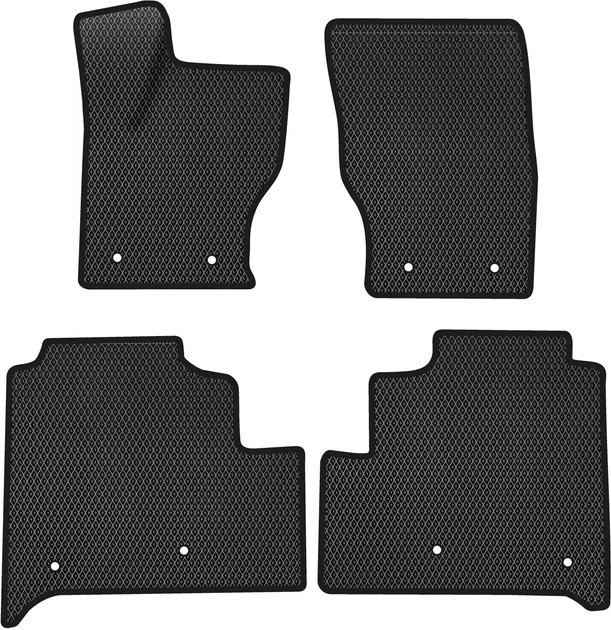 EVA коврики в салон авто EVAtech для Range Rover Hybrid (L405) Long Land Rover 2013-2021 4 поколение SUV EU LR11480PDC4KH8RBB - Фото 1