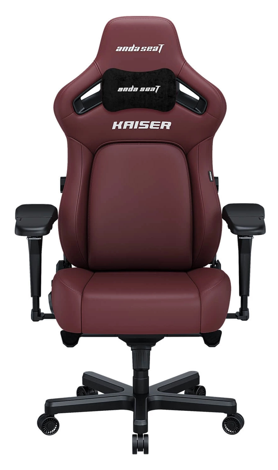 Крісло для геймерів Anda Seat Kaiser 4 Size XL Maroon Premium PVC (AD12YDDC-XLL-20-A-PV/C) - Фото 1
