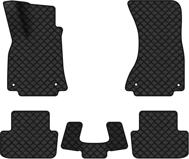 Коврики из экокожи в салон авто EVAtech ECO для A4 (B8) Restyling Audi 2011-2015 4 поколение Sedan USA AU33567CD5AV4BBB - Фото 1