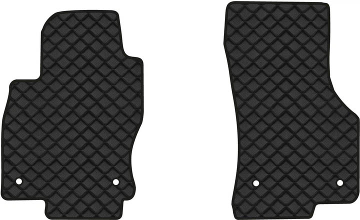 Килимки з екошкіри в салон авто передні EVAtech ECO для Golf (VII) Volkswagen 2012-2020 7 покоління Combi EU VW11076AL2AV4BBB - Фото 1