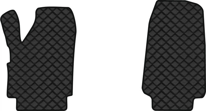 Килимки з екошкіри в салон авто передні EVAtech ECO для NIVA 21213/21214 ВАЗ 1994 1 покоління SUV EU VA1932AV2BBB - Фото 1