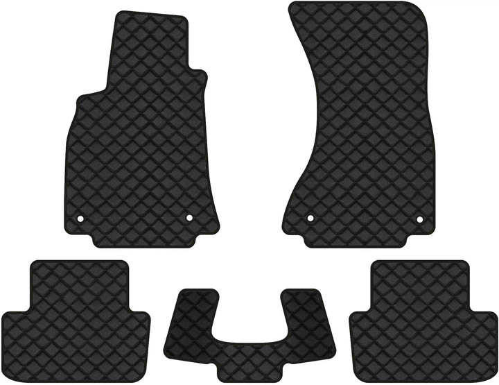 Коврики из экокожи в салон авто EVAtech ECO для A4 (B8) Audi 2008-2011 4 поколение Sedan EU AU31001CB5AV4BBB - Фото 1