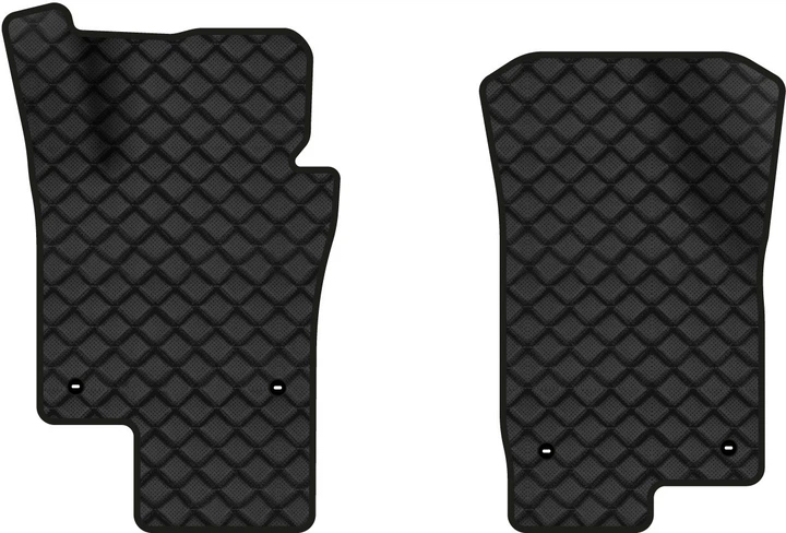 Коврики из экокожи в салон авто передние EVAtech ECO для Jetta (VI) AT Volkswagen 2010-2018 6 поколение Sedan EU VW31221AD2TL4BBB - Фото 1