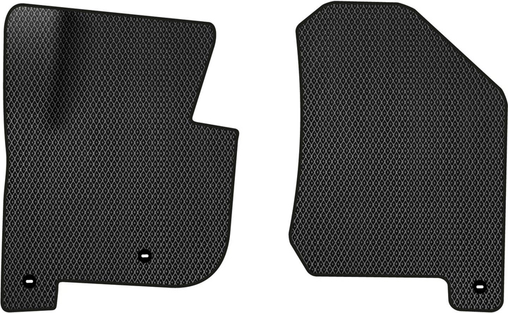 EVA килимки в салон авто передні EVAtech для Soul EV Kia 2014-2020 1 покоління Htb Korea (KI13078AE2TL3RBB) - Фото 1