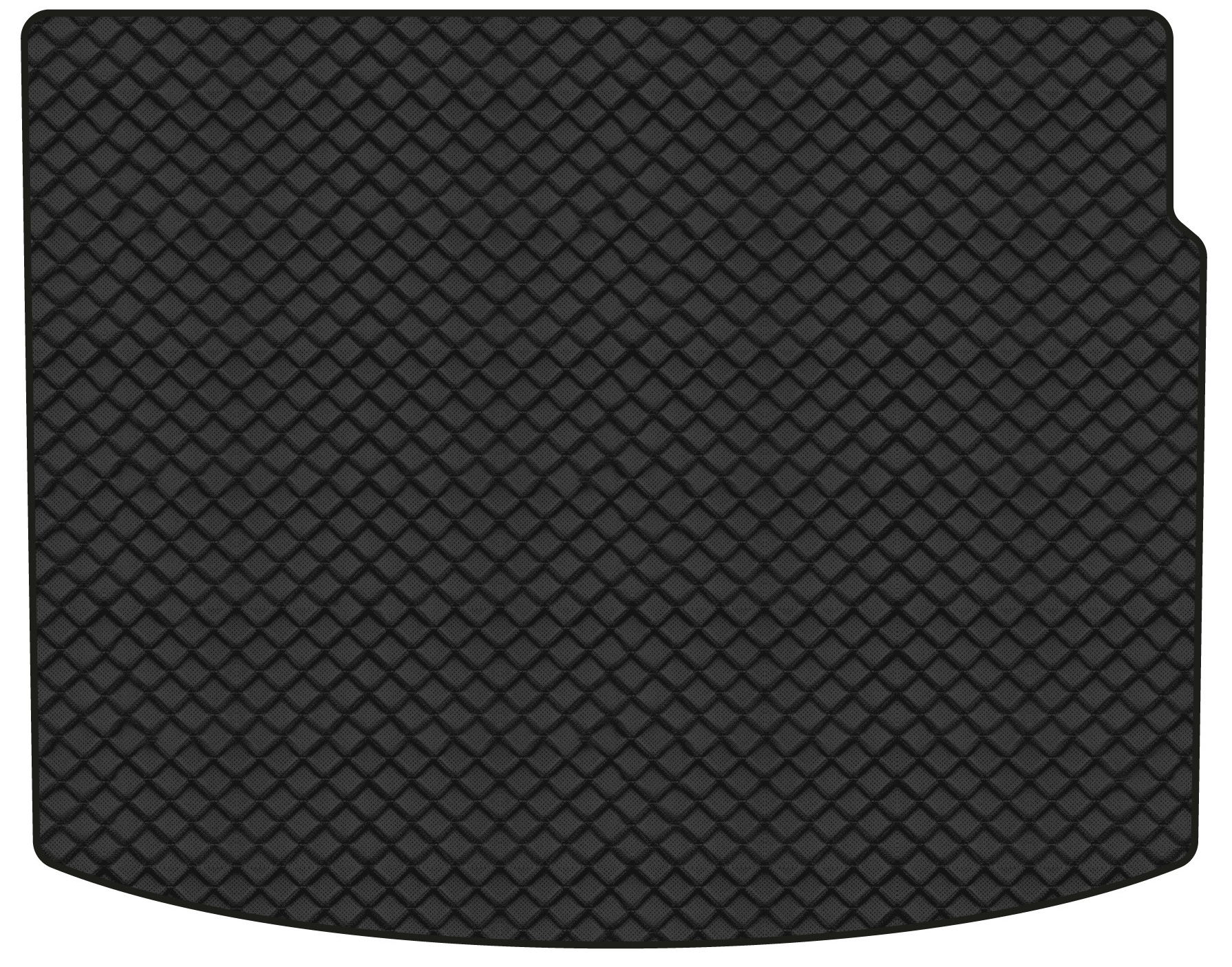 Килимок з екошкіри в багажник авто EVAtech ECO для Megane (III) AT Renault 2008-2016 3 покоління Combi EU RT3498B1BBB - Фото 1